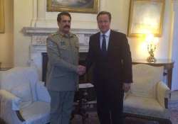 pakistan army chief british pm discuss regional security