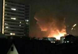 explosion at us army base in japan