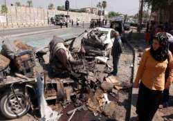 suicide car bomb attacks kill 15 security personnel in iraq