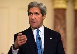 threat will never deter us kerry on korea slashing