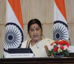 sushma swaraj hails india mauritius friendship