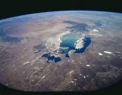 world s fourth largest sea dried up completely nasa