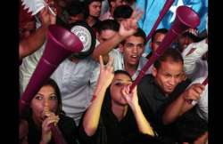 qataris dance in the street on getting world cup hosting rights