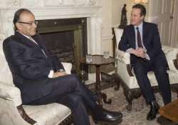 arun jaitley meets british pm cameron