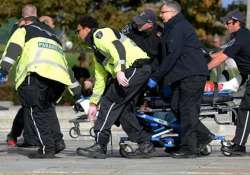 several gunshots fired near canadian parliament in capital ottawa