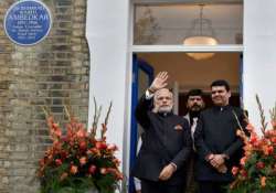 pm modi inaugurates ambedkar memorial in london