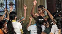 michelle dances to rang de basanti