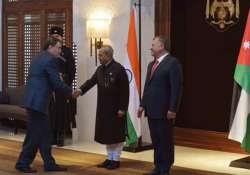 india will support palestine cause engage with israel president mukherjee