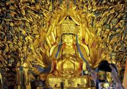 china restores 800 year old buddha statue with 1 000 hands