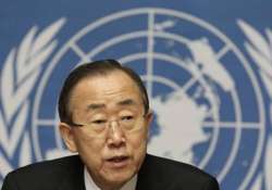 un chief instructs syria envoy to seek political end to war