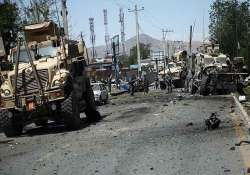 nato coalition convoy targeted in suicide attack in kabul