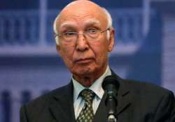 pakistan not expecting much from january talks sartaz aziz