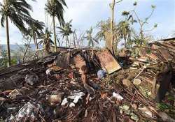 cyclone flattened the landscape in vanuatu s outer islands