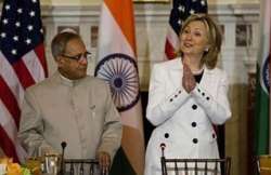 pranab hillary firm up agenda for obama india visit