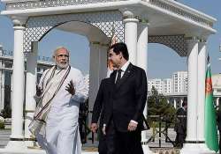 connectivity key aspect of india turkmenistan ties pm modi