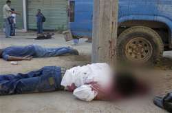 mexico police cartel gunfight leaves baby dead