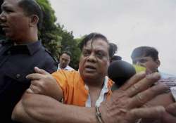 chhota rajan s deportation deferred due to airport closure