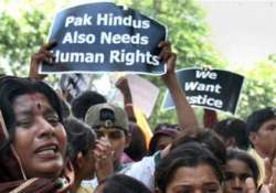 hindu community lives in constant fear in pakistan us lawmakers