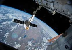 unmanned russian spacecraft plunging towards earth