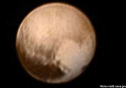 heart shaped feature viewed on pluto s surface