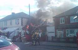 cylinder blast in hare krishna temple in leicester no casualties