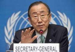 ban ki moon to visit india this week