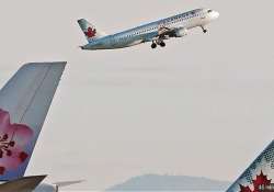 air canada flight crashes on runway no major injuries