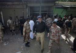 blasts firing heard near karachi university