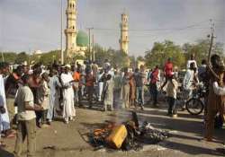 police blasts at mosque in nigeria kill 120 people