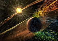 sun stripping away martian atmosphere left dry planet nasa