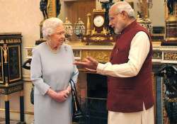 queen elizabeth ii hosts lunch for modi at buckingham palace