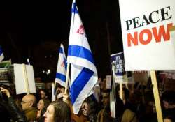 hundreds protest israel s nation state bill