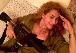 israel women post nude pictures to support forces fighting in gaza