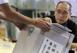 japan upper house vote to set ruling bloc s power