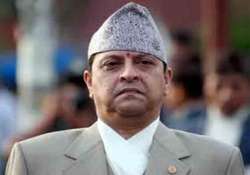 nepal s ex king gyanendra leaves for three week visit to india