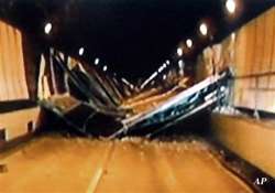 nine killed as highway tunnel ceiling collapses in japan