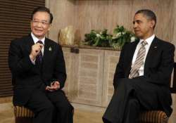 obama wen meet in bali amid disputes