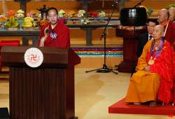 panchen lama makes rare public speech in hong kong