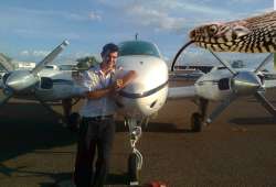 pilot turns back after snake pops out of dashboard