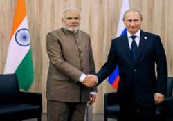 prime minister narendra modi seeks stronger defence nuclear ties with russia