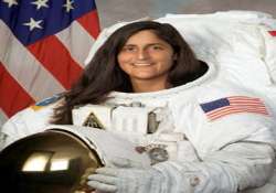 russian spacecraft docks with iss sunita williams onboard