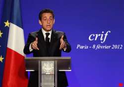 sarkozy advises against military strike on iran