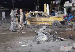 suicide car bomber kills 11 people in baghdad