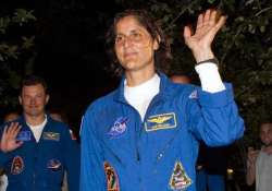 sunita williams takes over command at intl space station