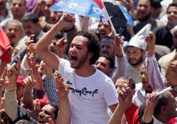 tens of thousands protest military rule in egypt