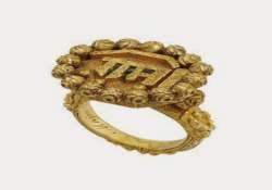 tipu sultan s ring auctioned in london