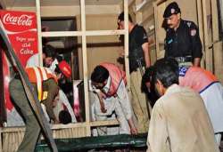 twin blasts kill 34 in pakistan