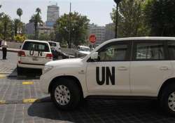 u.n. chemical weapons experts leave syria