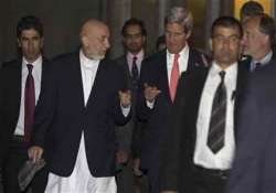 us wants afghan pact signed before afghan election