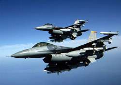 us air force f 16 fighters escort two flights after alerts